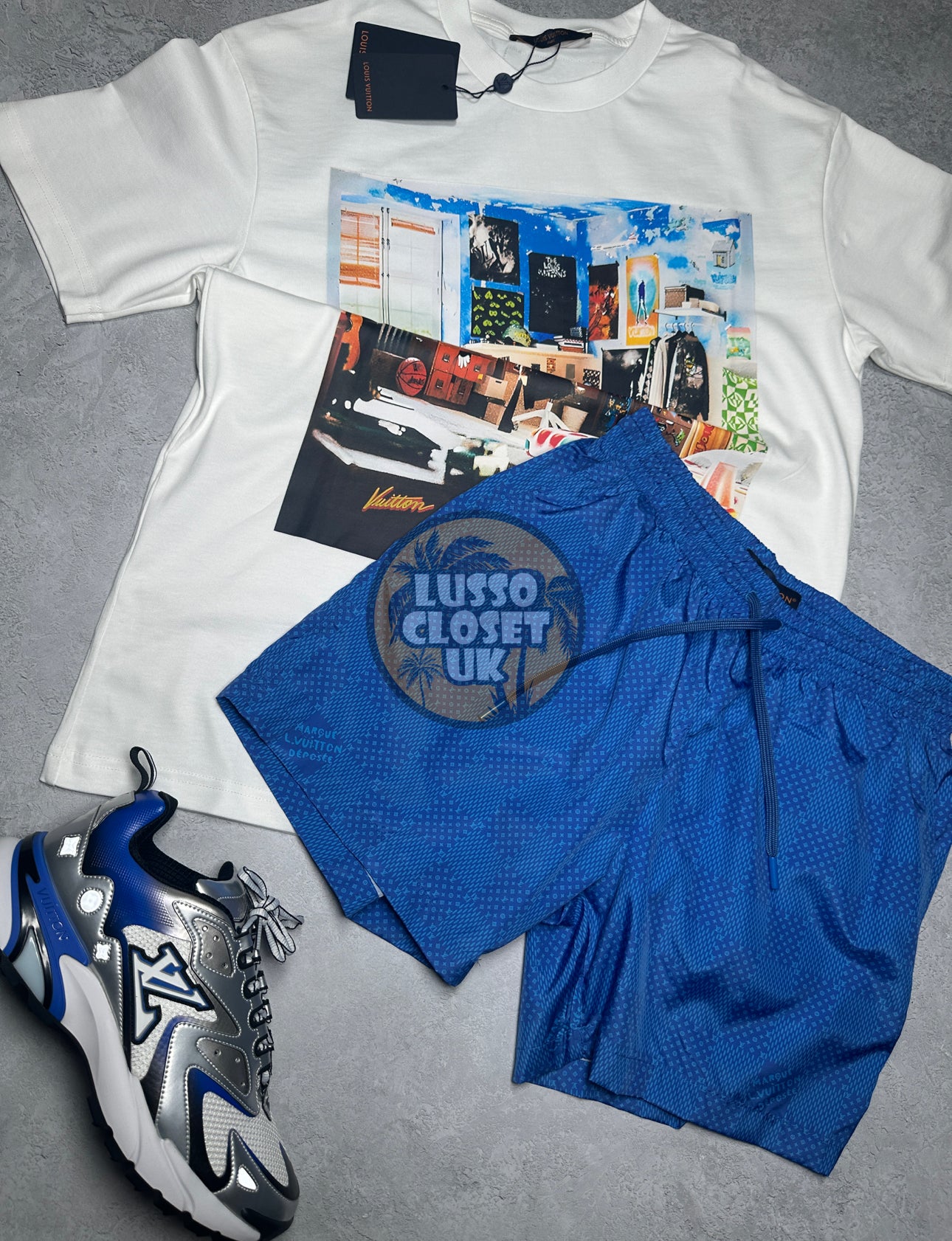 Lou - Blue Shorts