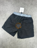 Mon - Black & Grey Waist Shorts