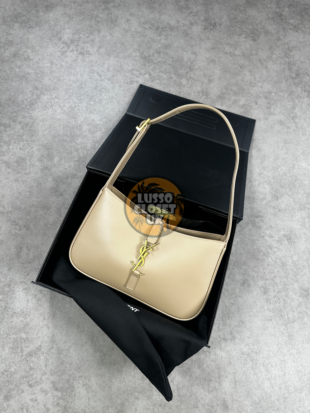 Saint - Beige Top Handle Handbag