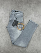 DG - Grey Silver Badge Jeans
