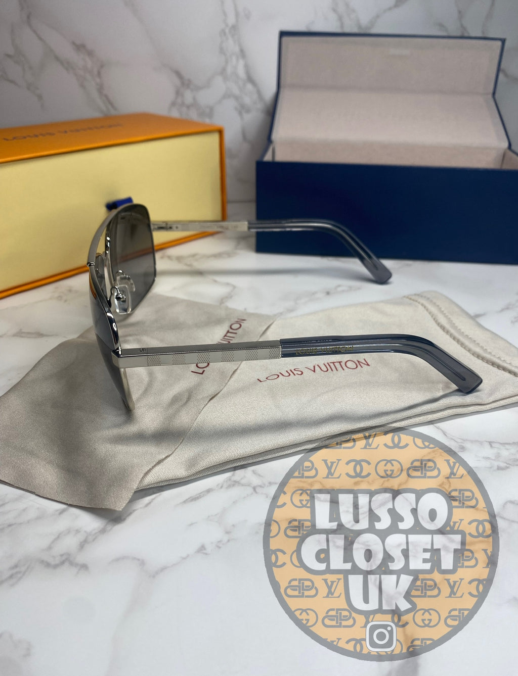 Lou - Silver Sunglasses