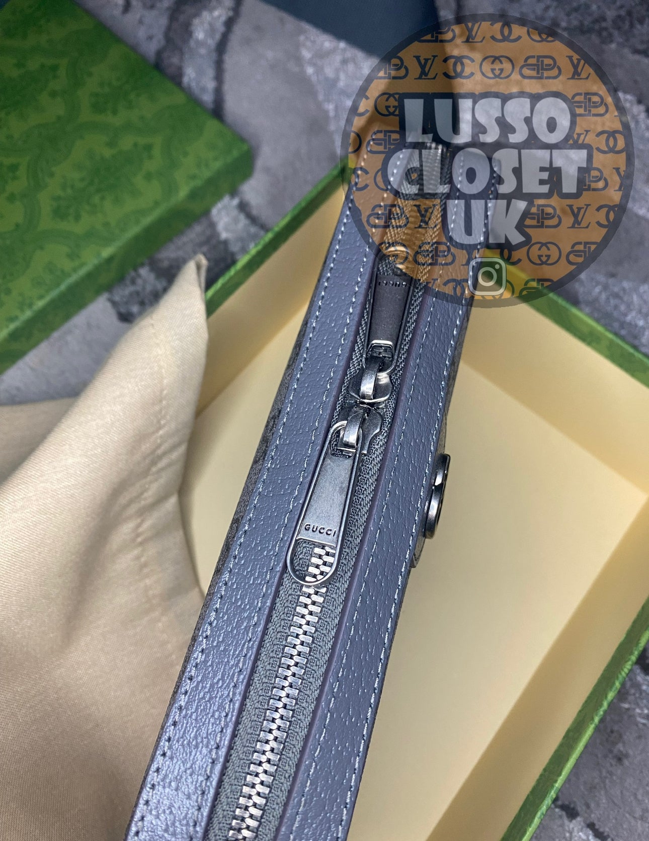 GG - Grey Messenger / Hand Luggage