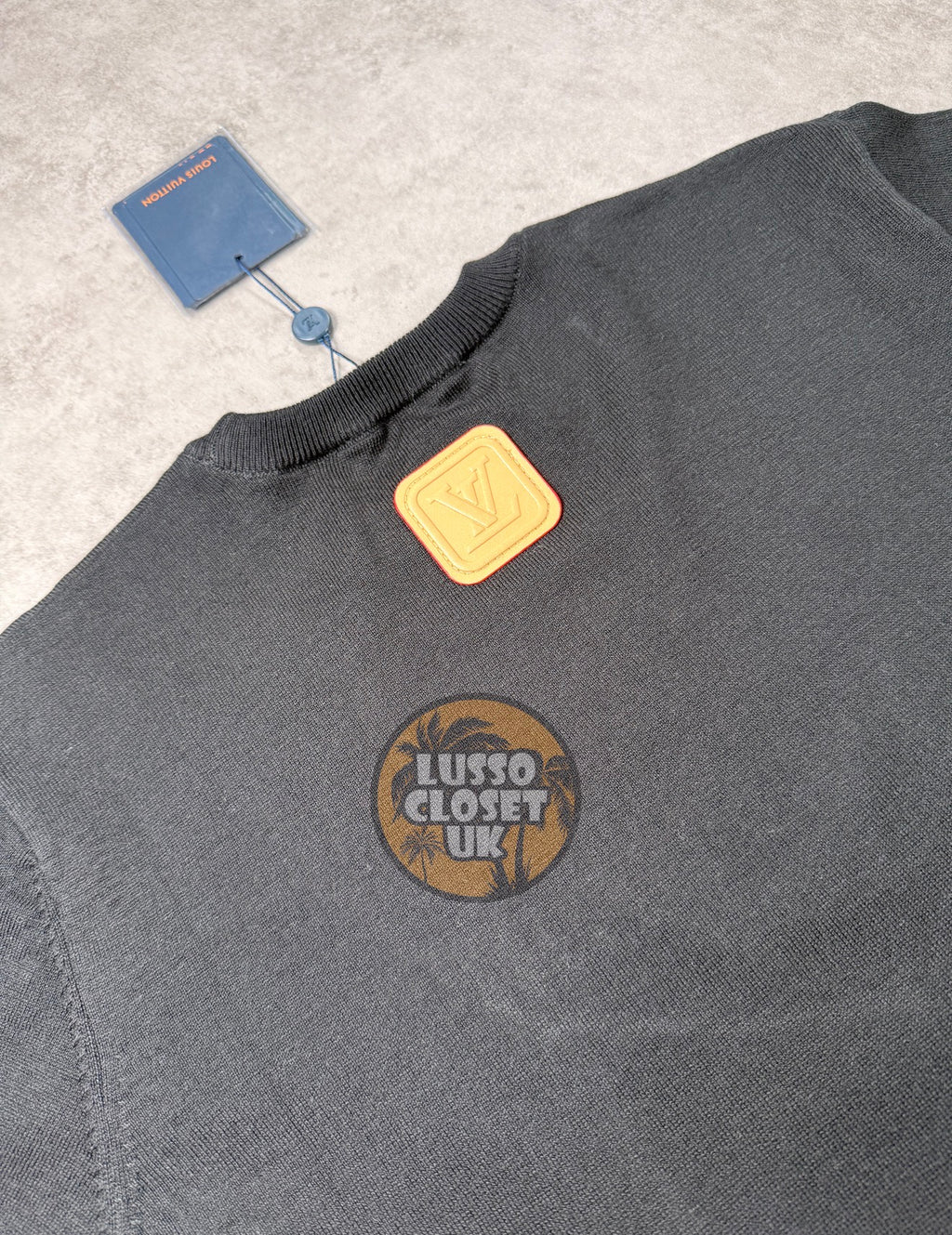 LSV - Black Crewneck T Shirt