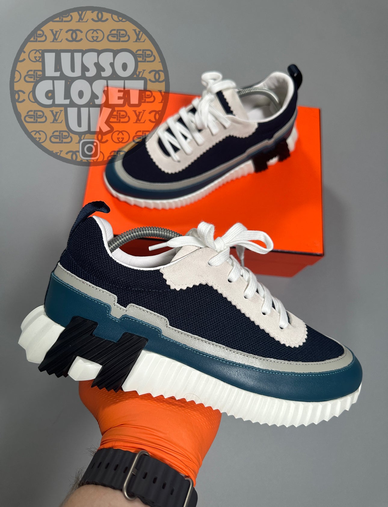 Herm - Blue Trainers