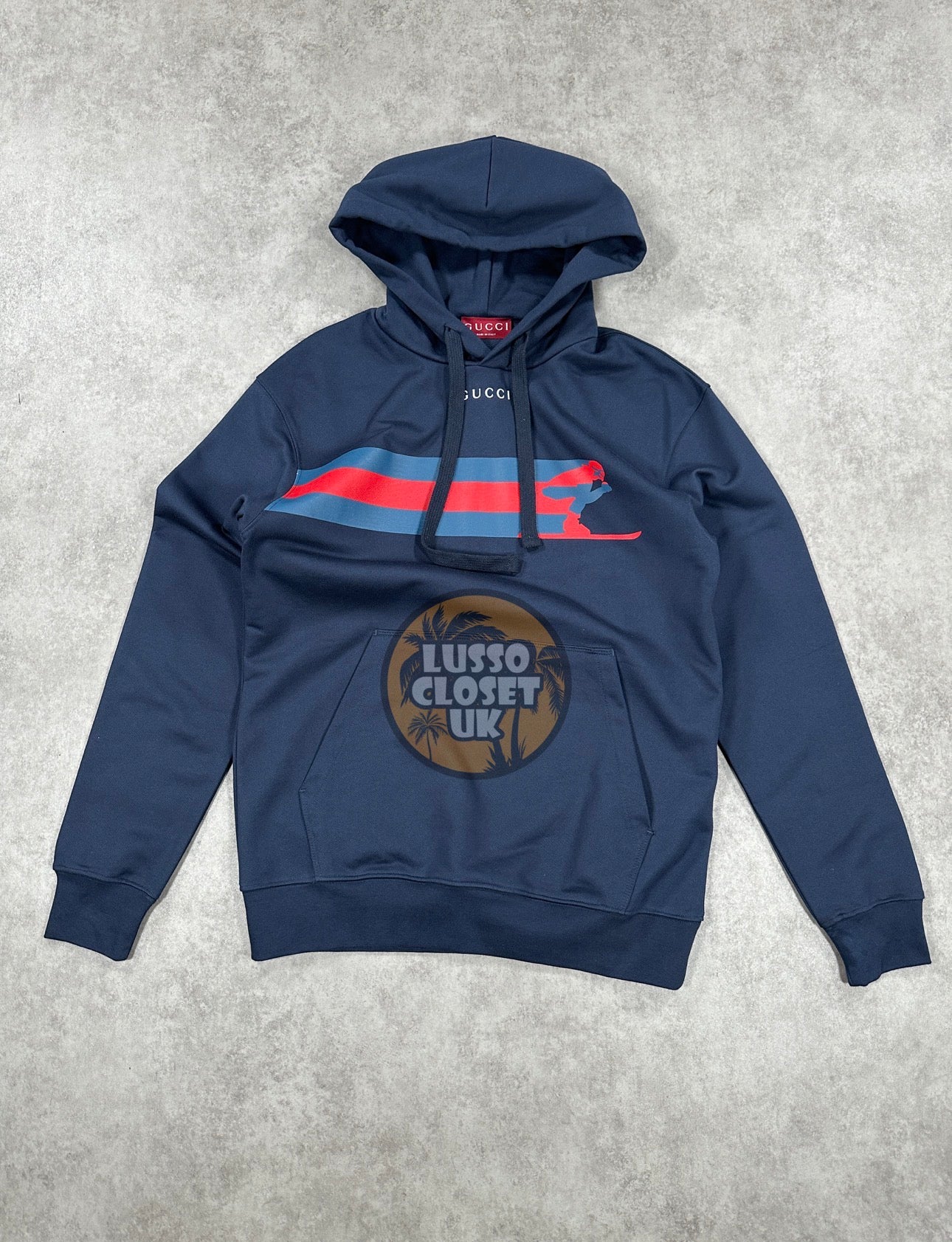 GG - Navy Ski Hoodie