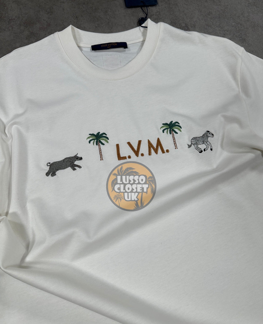 Lou - White Darjeeling T Shirt