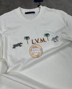 Lou - White Darjeeling T Shirt