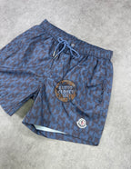 Mon - Navy Mono Shorts