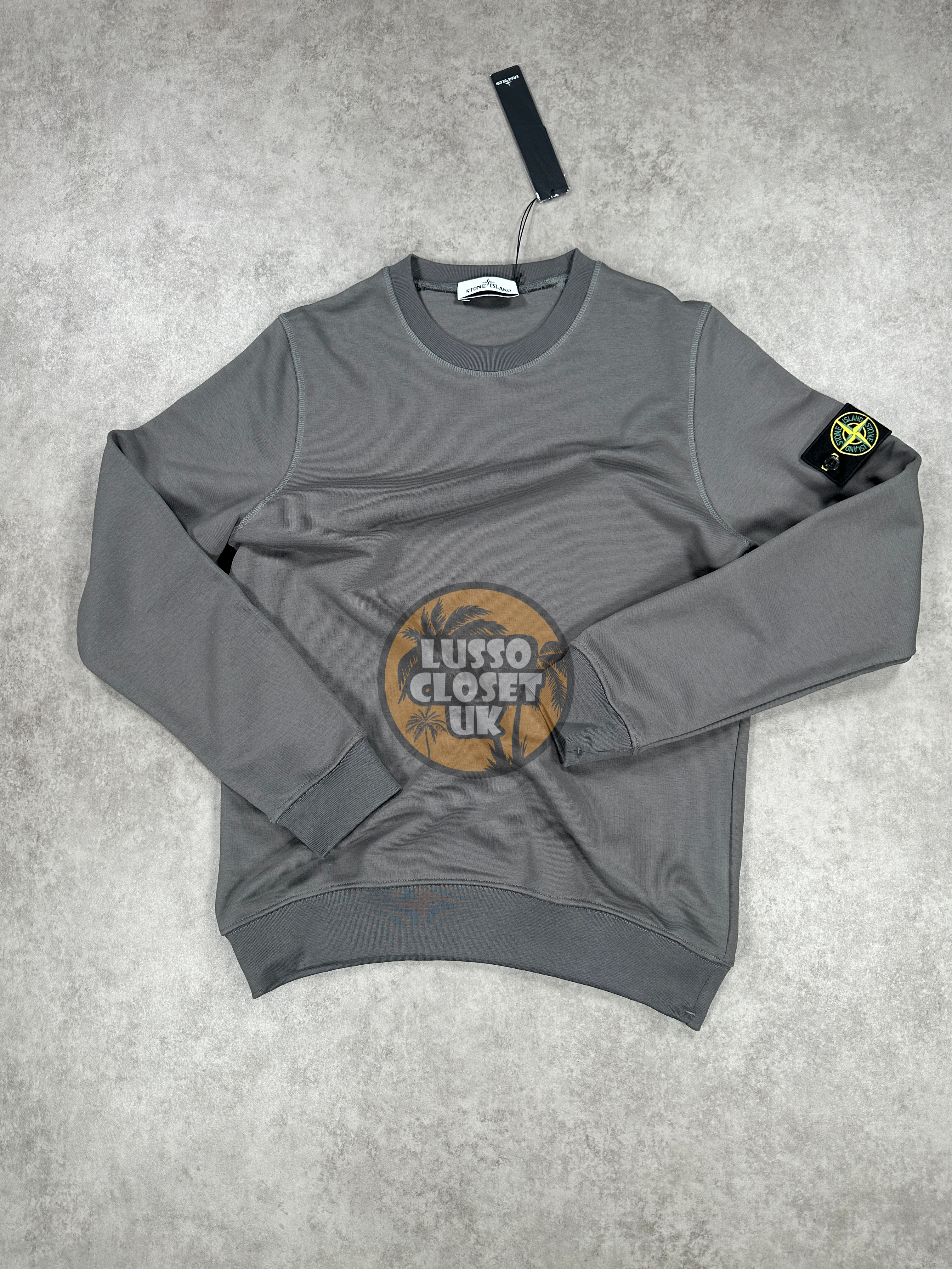 SI - Dark Grey Crewneck Sweater