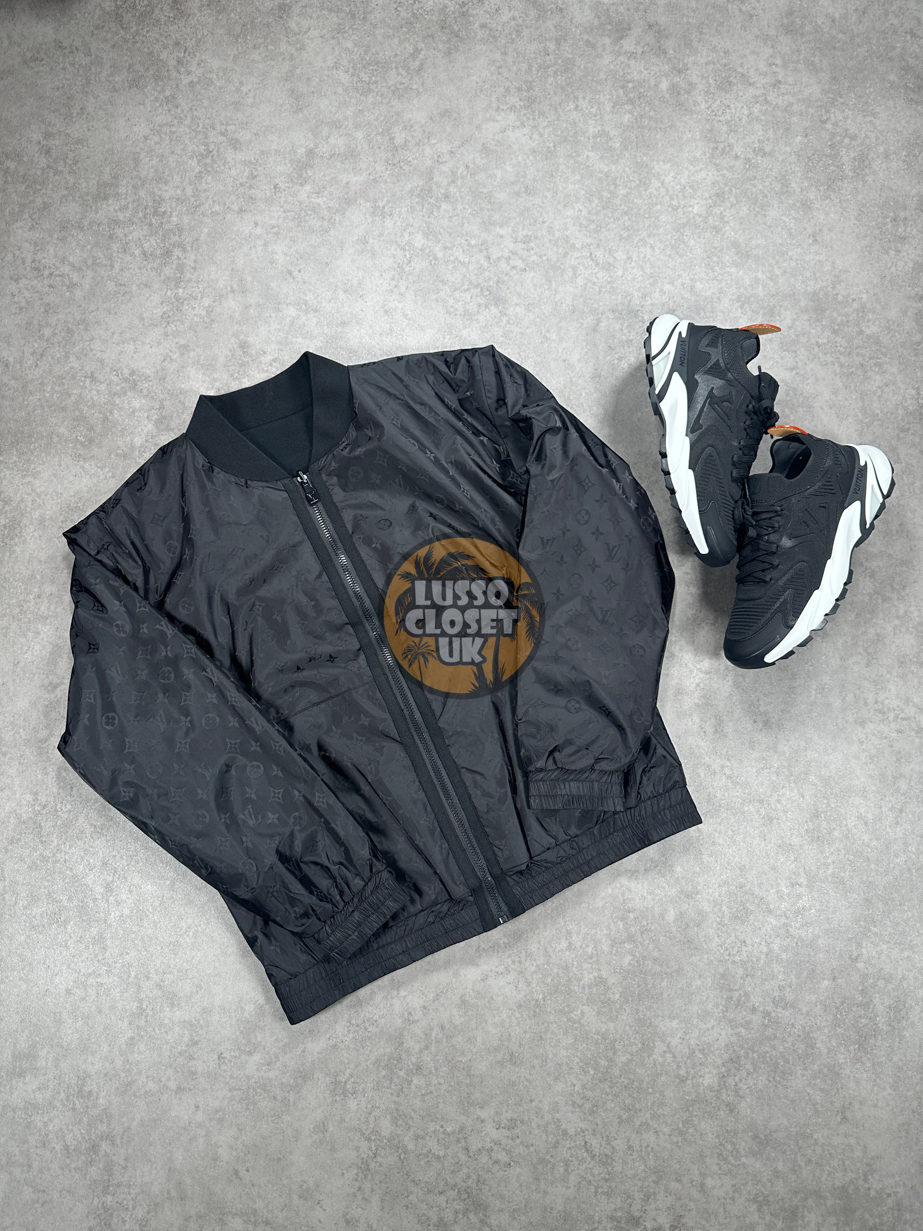 Lou - Black Reversible Jacket