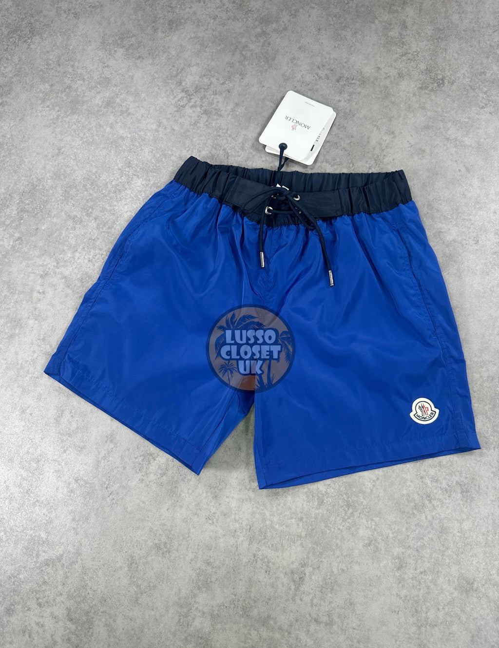 Mon - Blue & Navy Waist Shorts