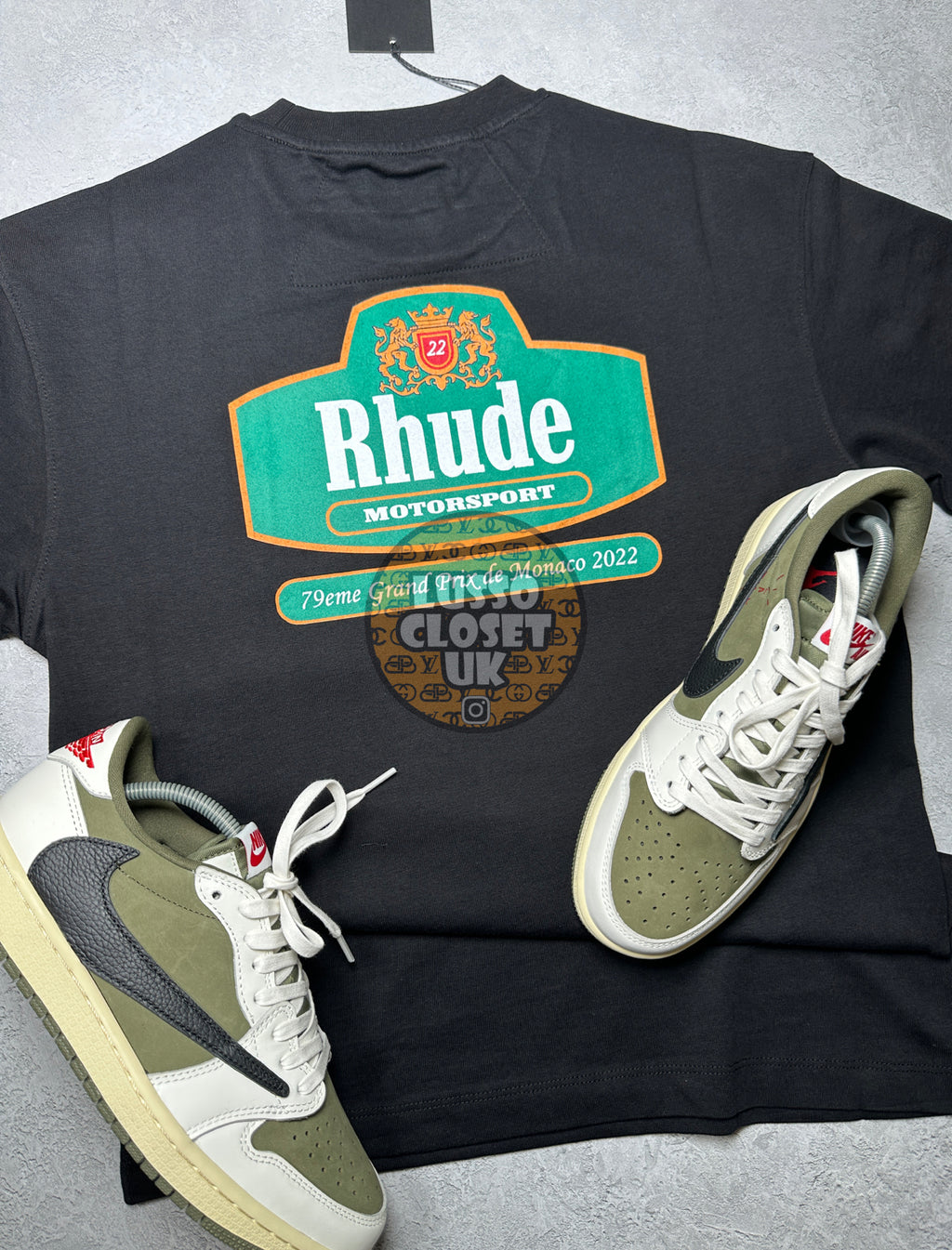 Rhu - Green Logo T Shirt