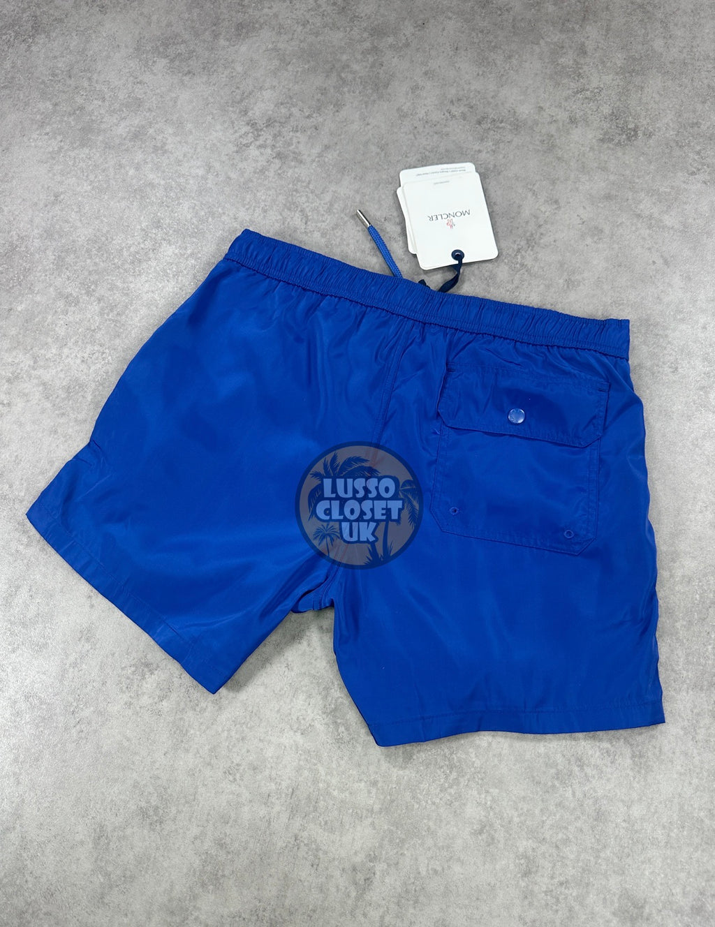Mon - Blue Trio Stripe Shorts