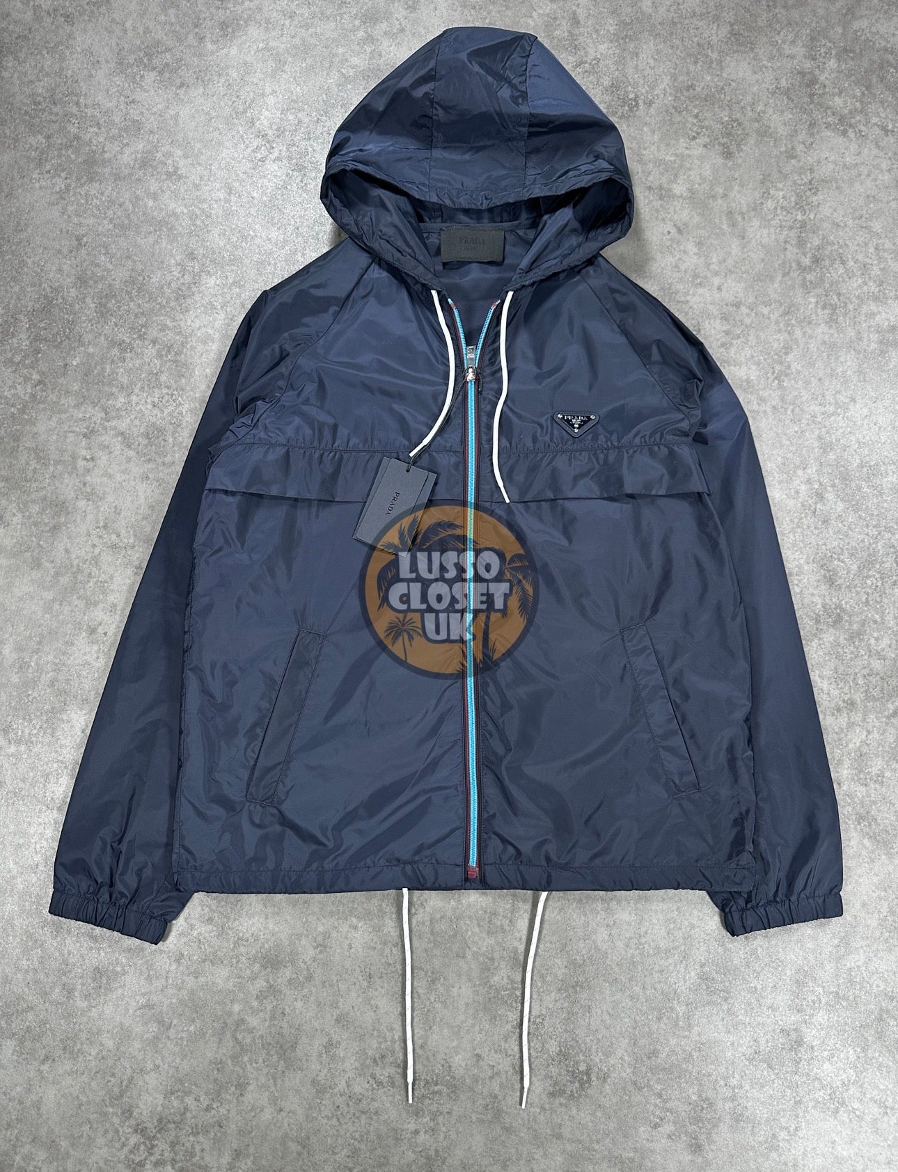 Pra - Navy Windbreaker