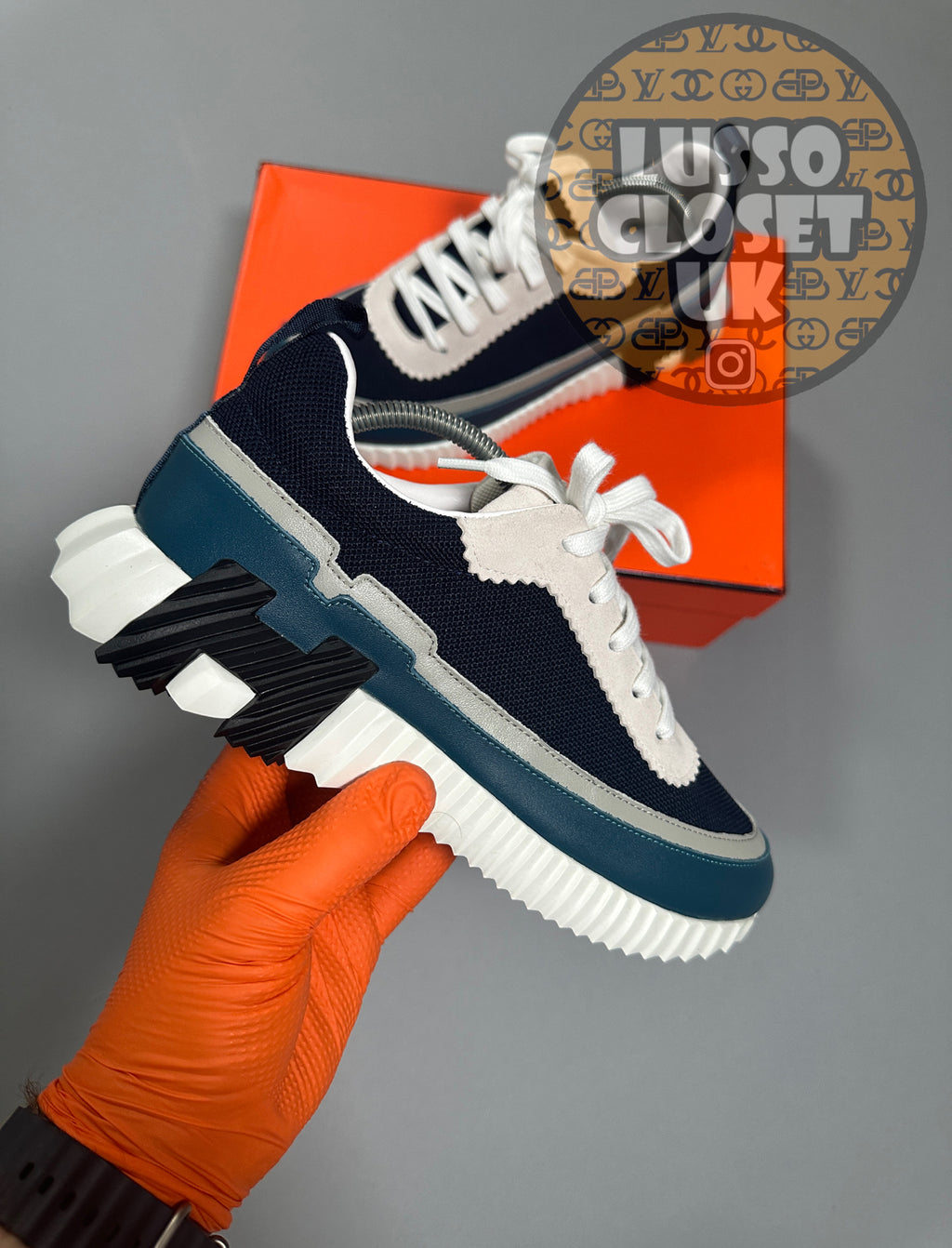 Herm - Blue Trainers