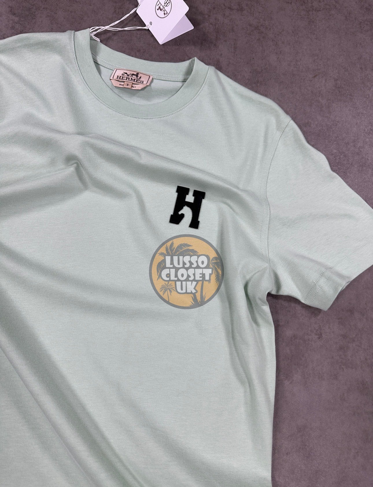 Herm - Mint Green Horse H T Shirt