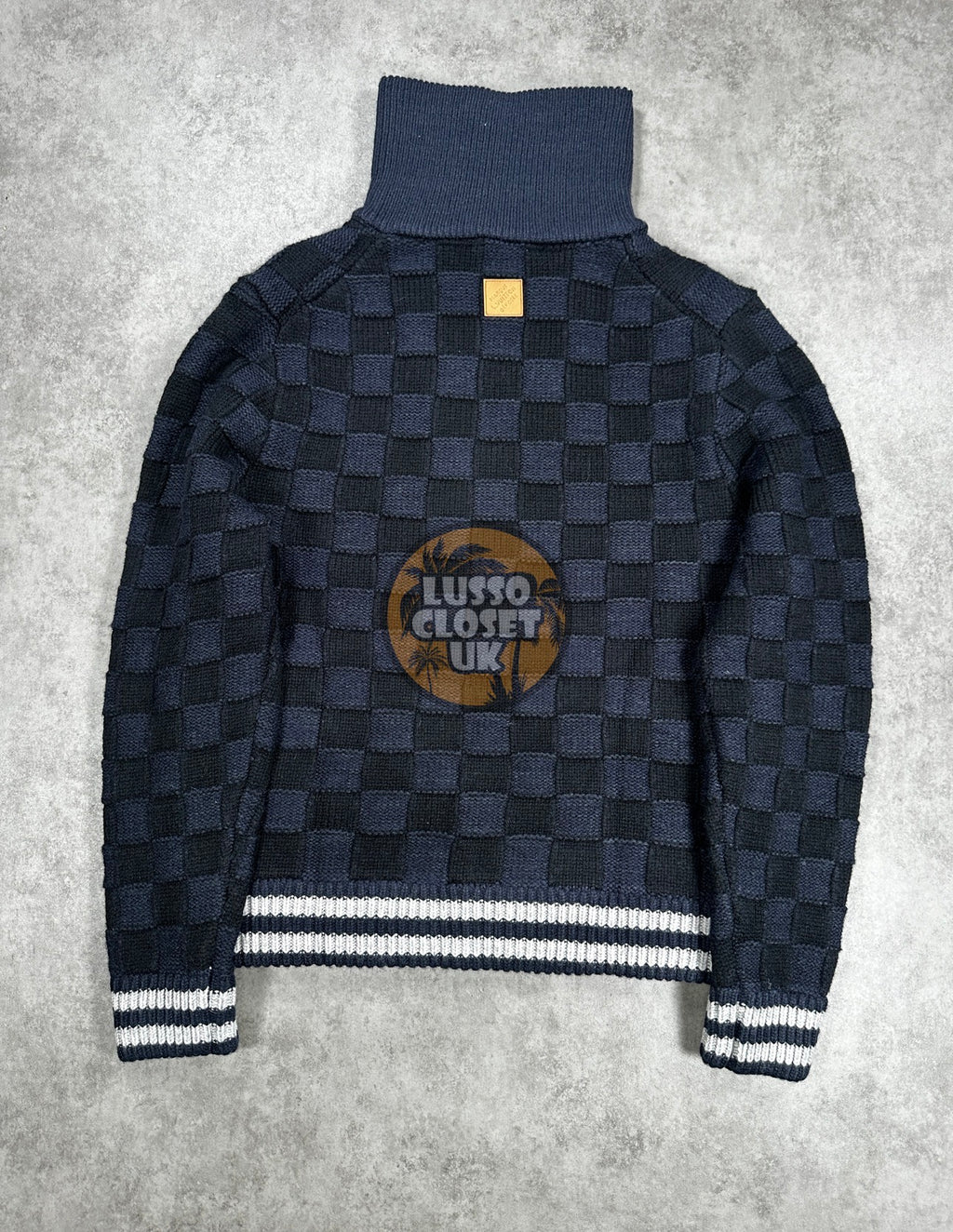 Lou - Damier Knit