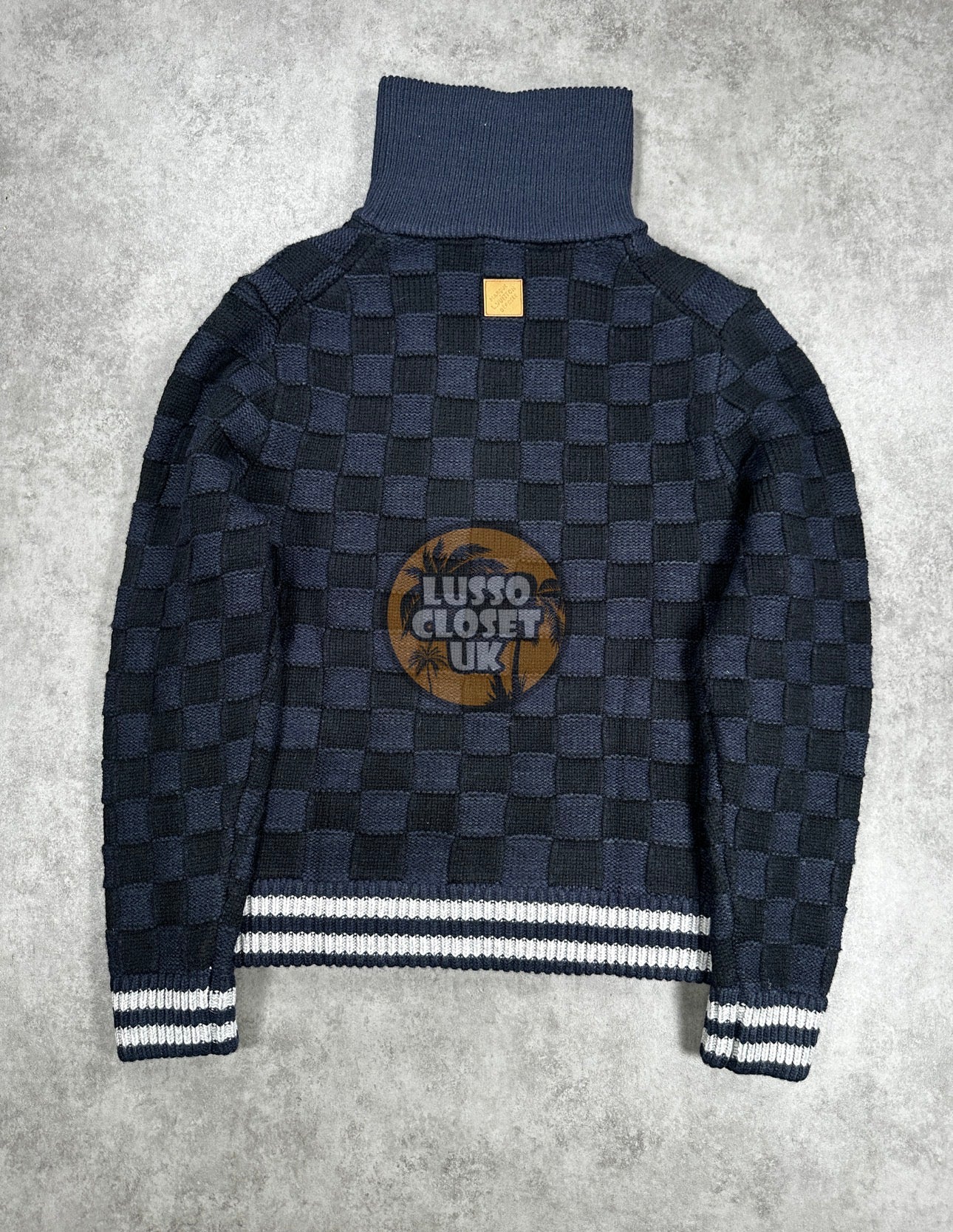Lou - Damier Knit