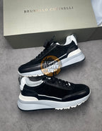 Bruno - Black & White Trainers