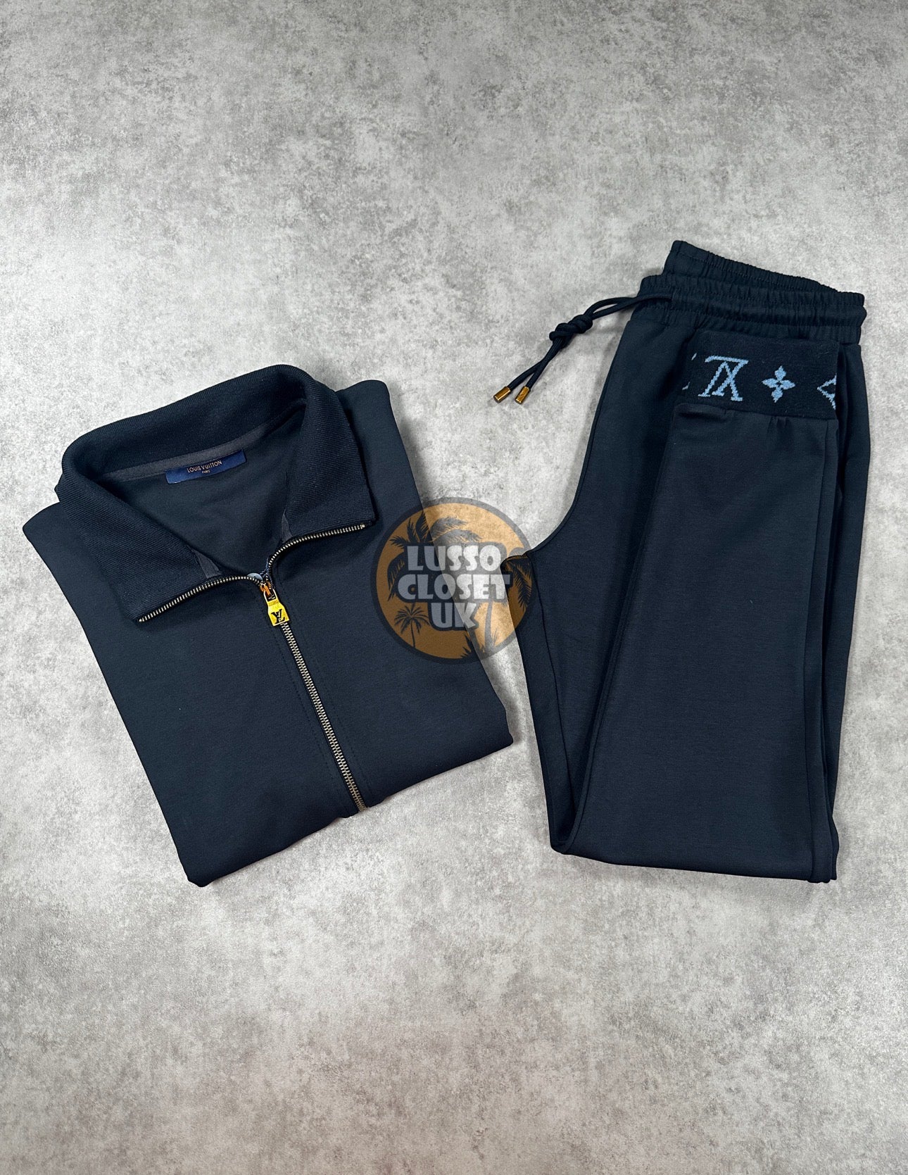Lou - Navy Mono Tracksuit