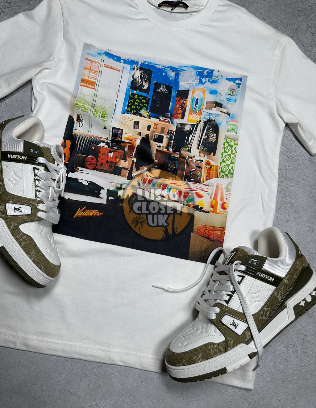 Lou - White Room T Shirt