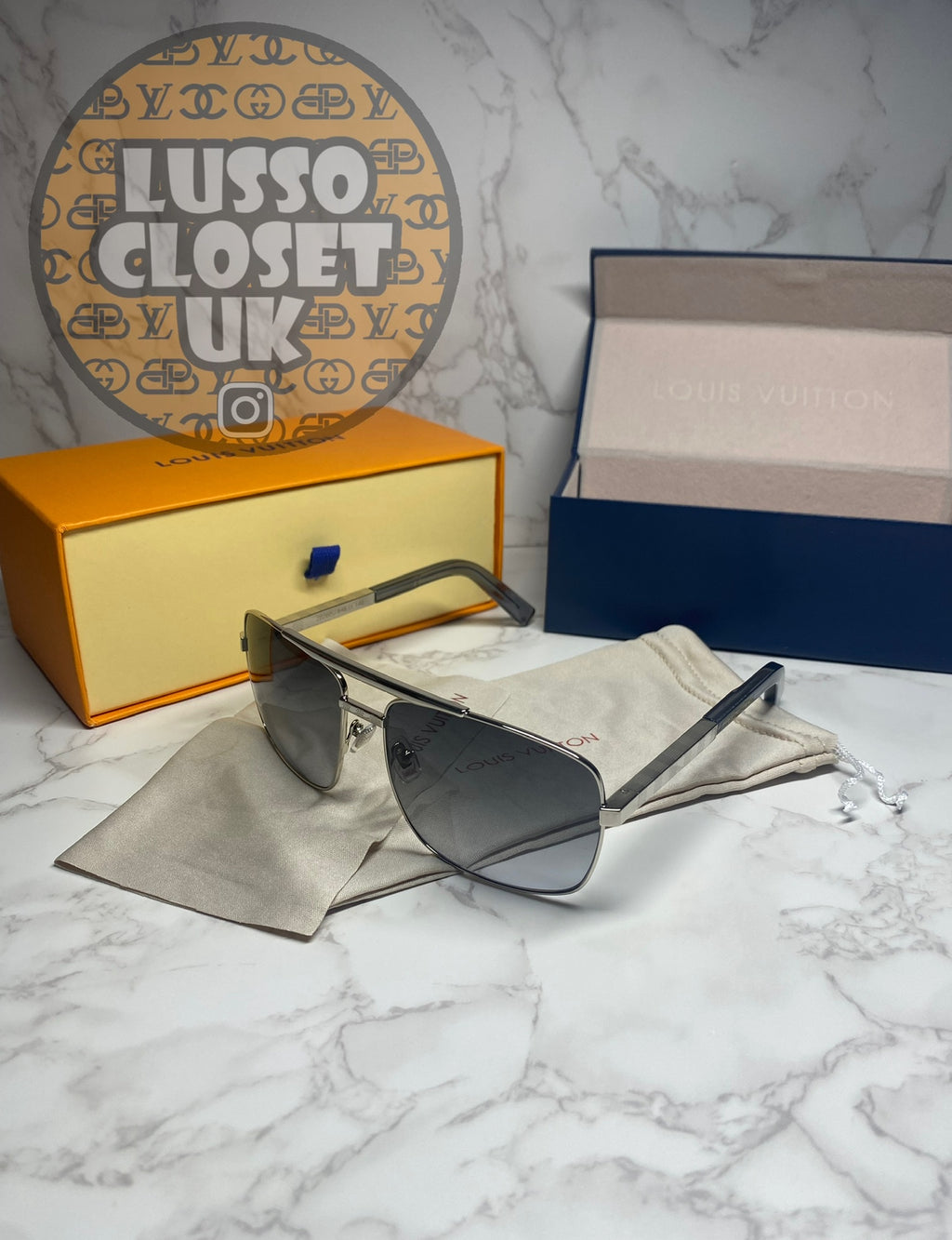Lou - Silver Sunglasses