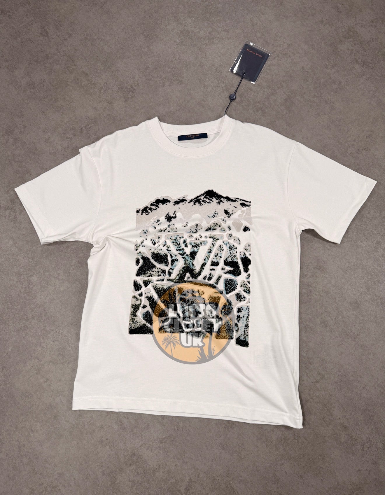 LSV - White Velvet T Shirt