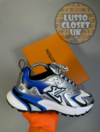 Lou - Blue/Silver Tactics Trainers