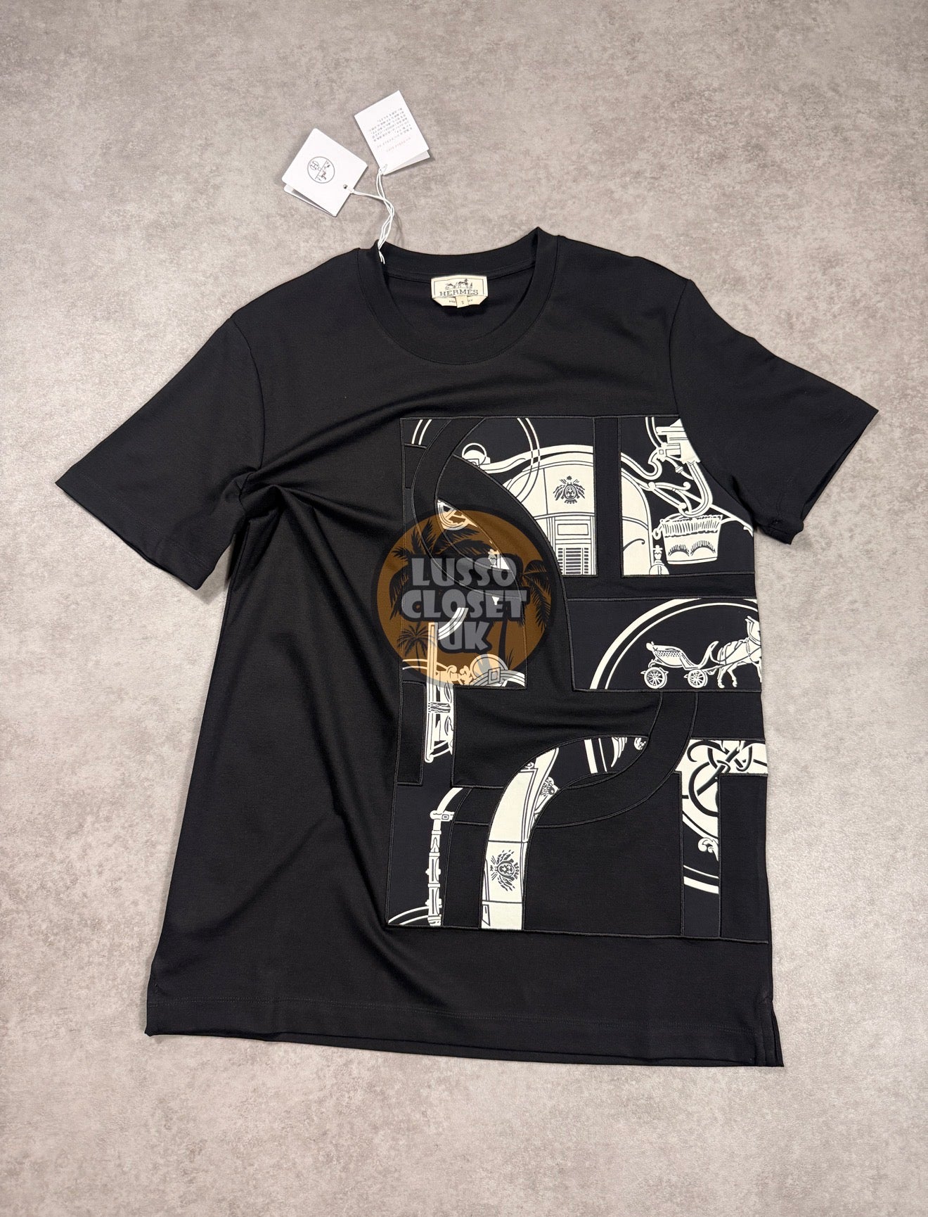 HRMS - Black Carriage T Shirt