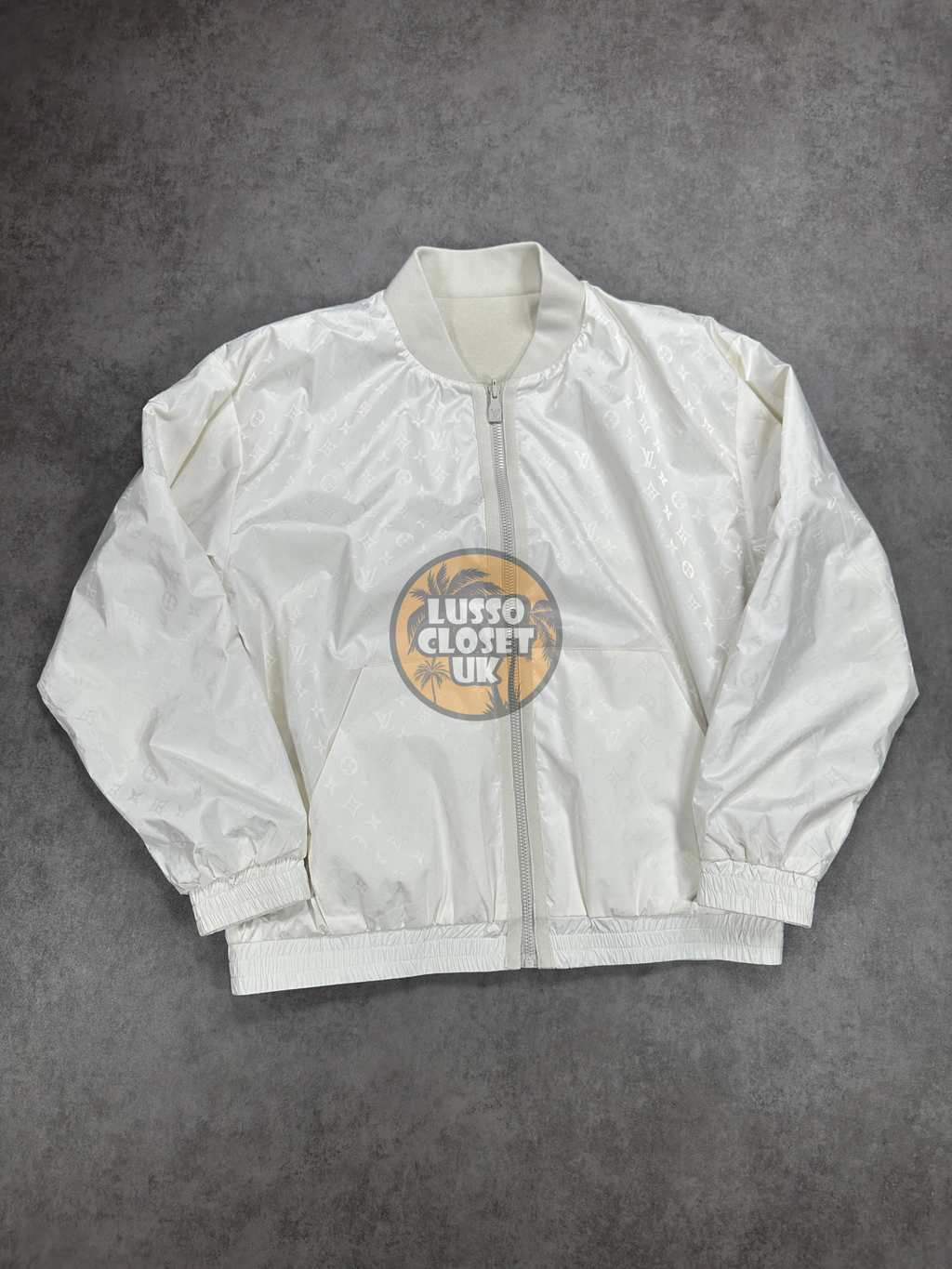 Lou - White Reversible Jacket