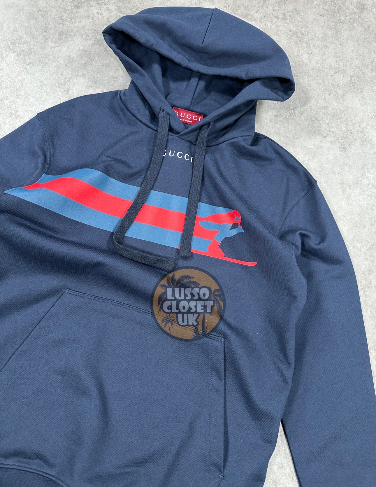 GG - Navy Ski Hoodie