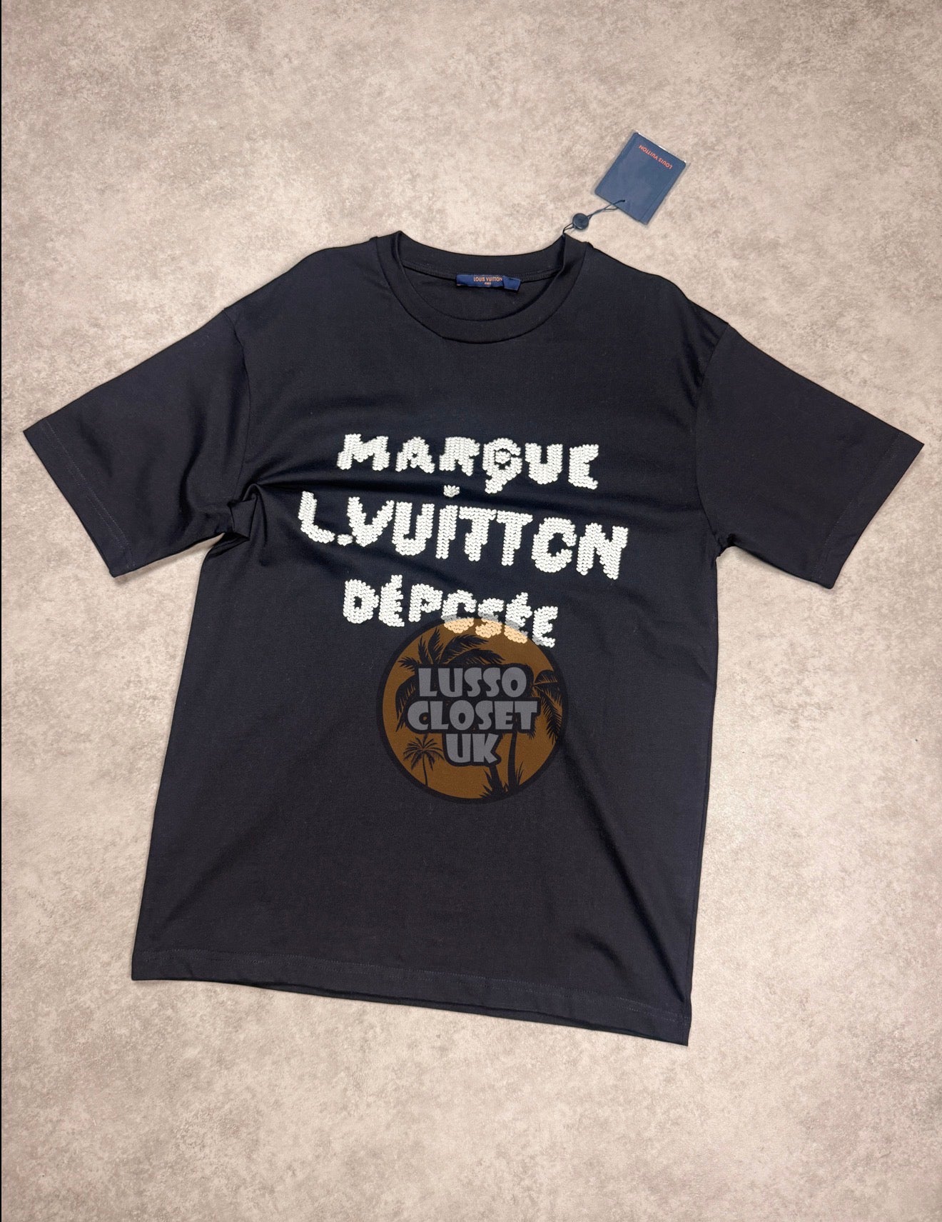 LSV - Navy Marque Sig T Shirt
