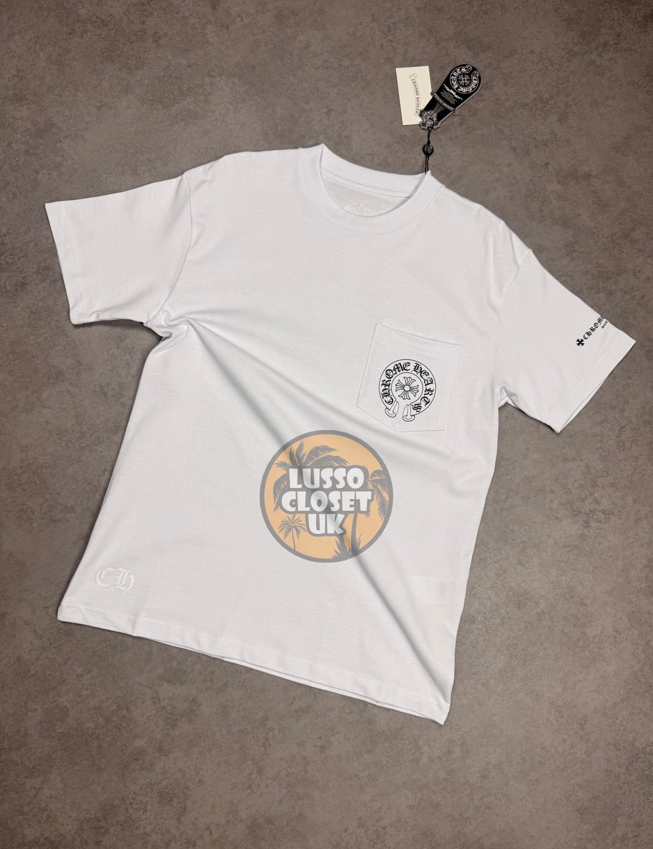 Chrome - White T Shirt