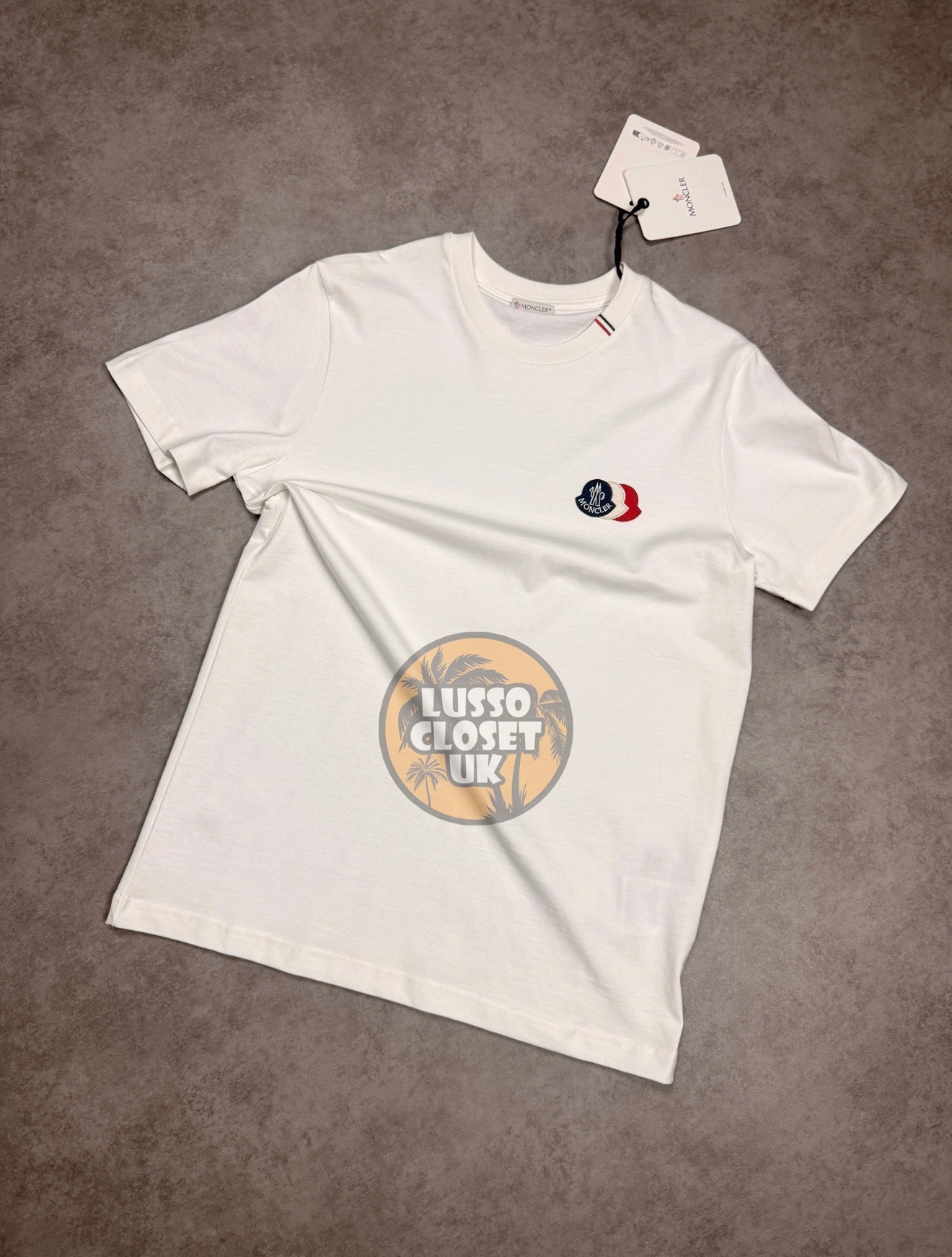 M - White Small Trio T Shirt