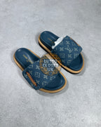 Lou - Blue Demin Sandals