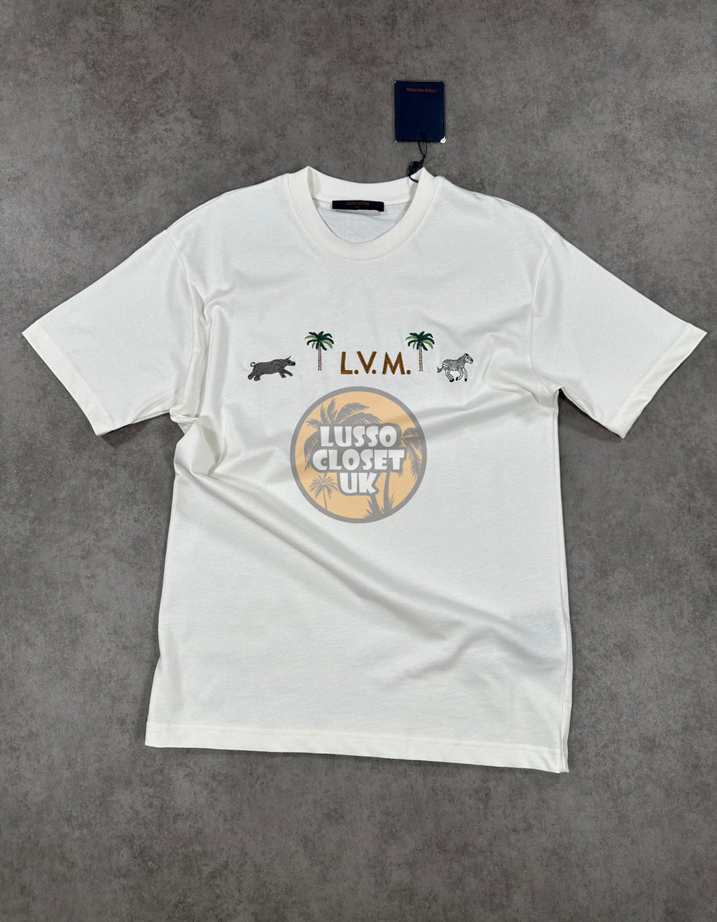 Lou - White Darjeeling T Shirt