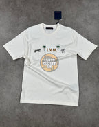 Lou - White Darjeeling T Shirt