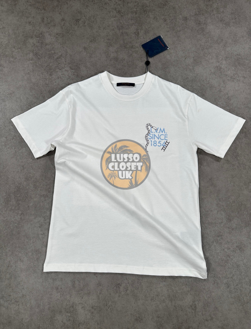 Lou - White 1854 T Shirt