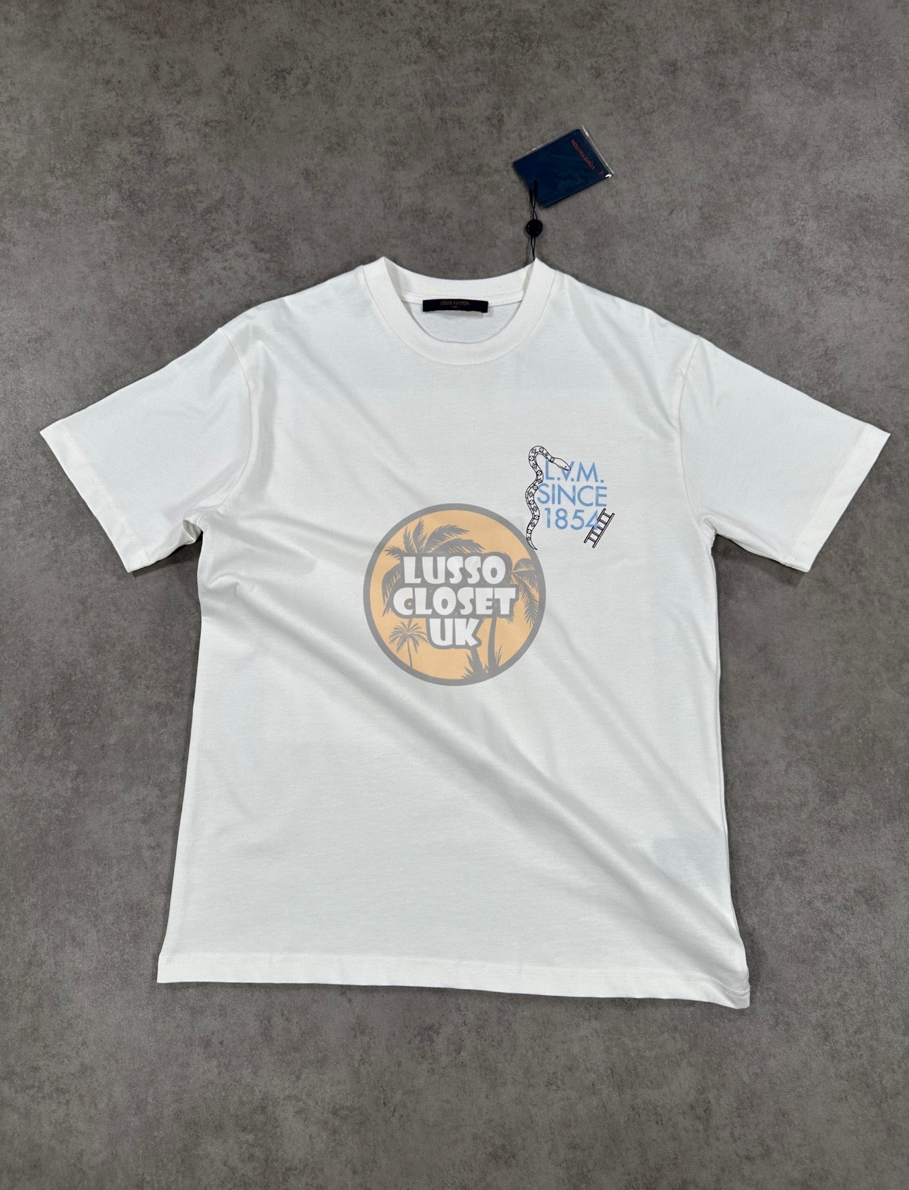 Lou - White 1854 T Shirt