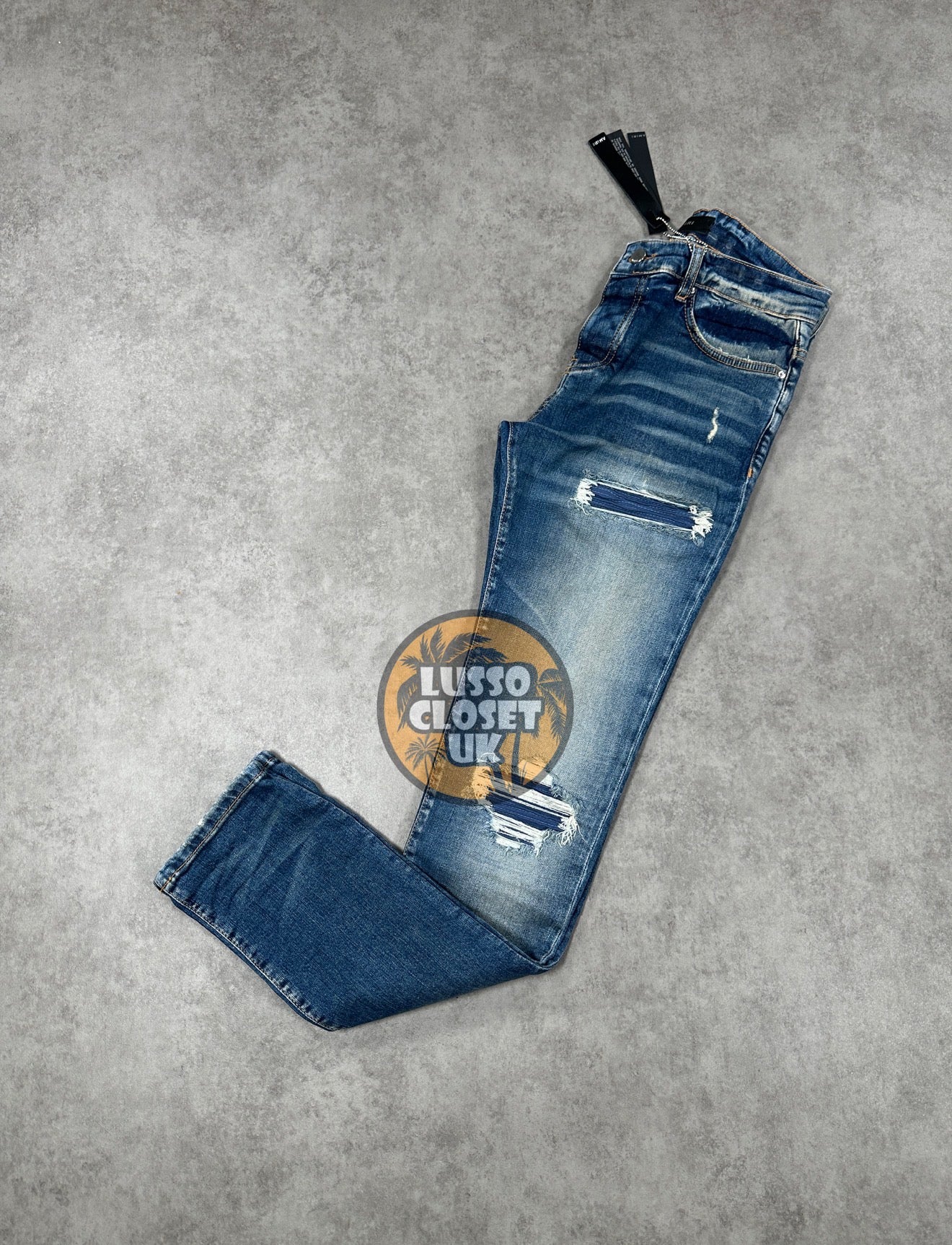 Amri - Navy Jeans