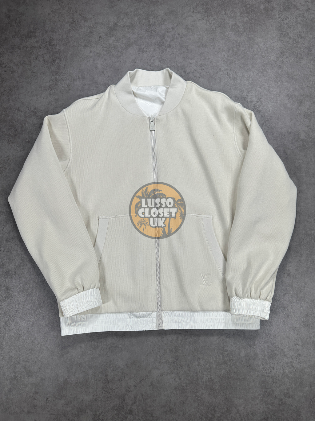 Lou - White Reversible Jacket