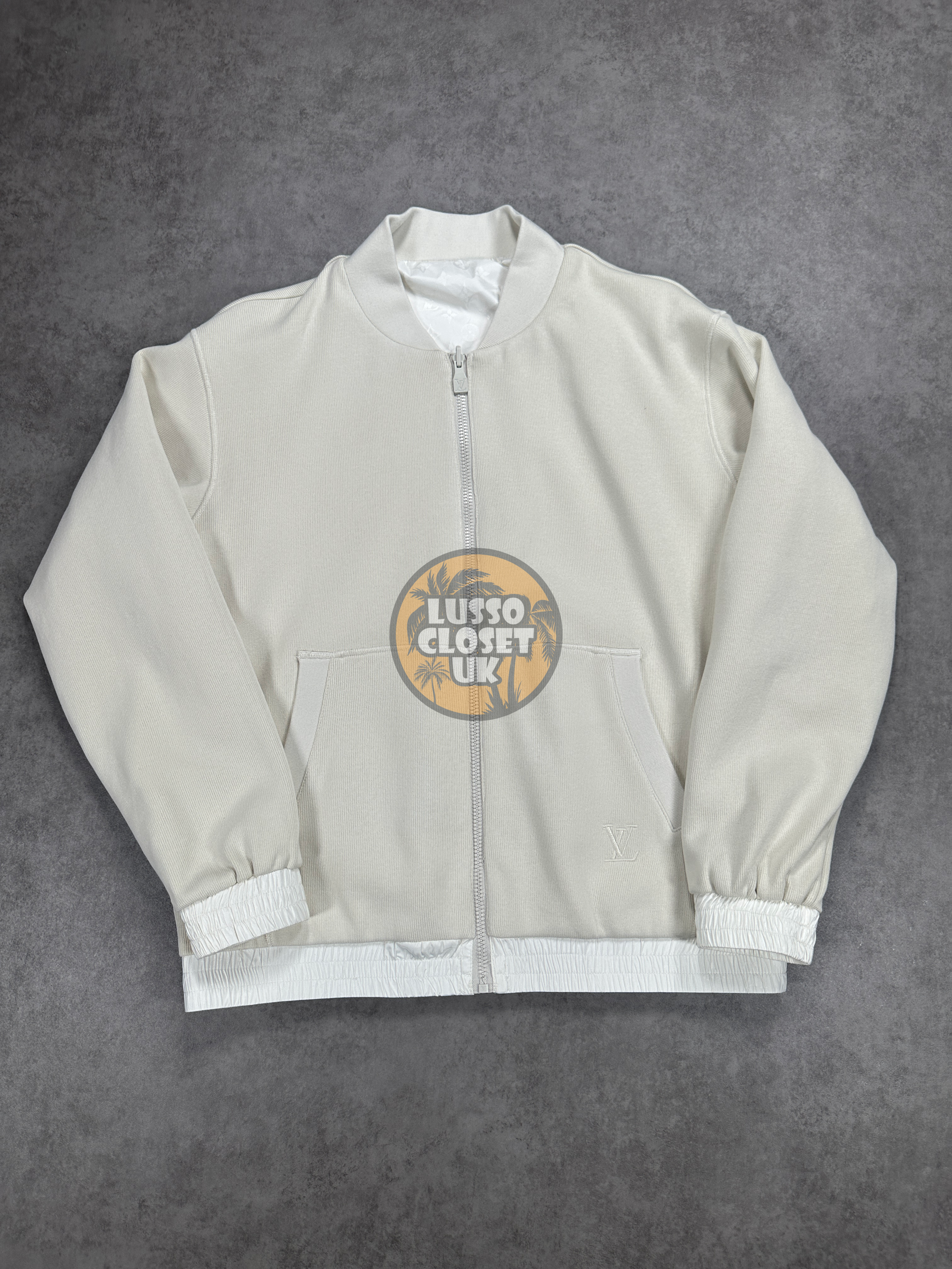 Lou - White Reversible Jacket