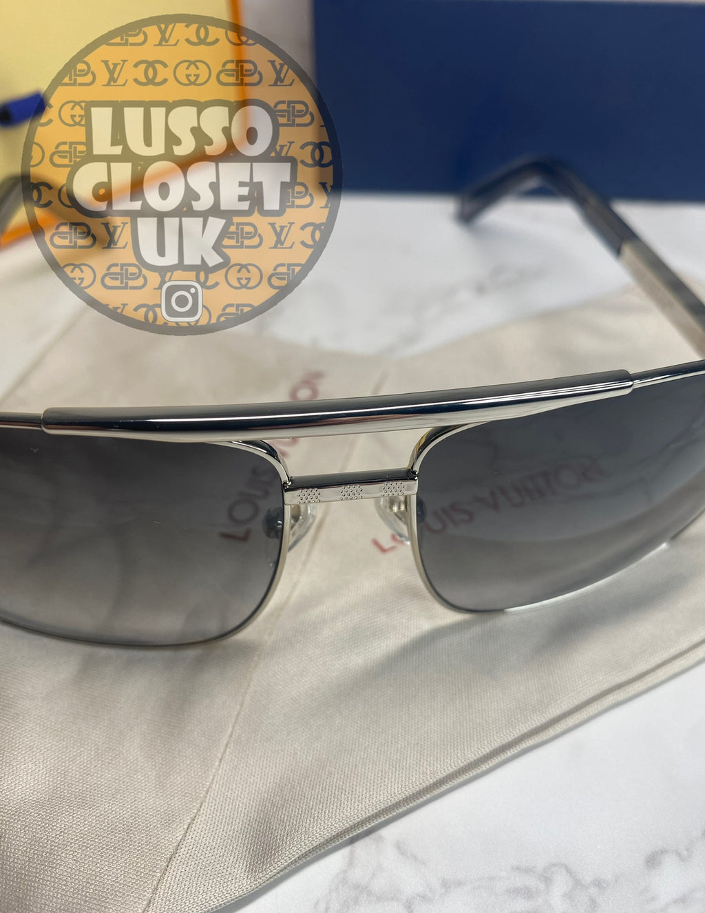 Lou - Silver Sunglasses