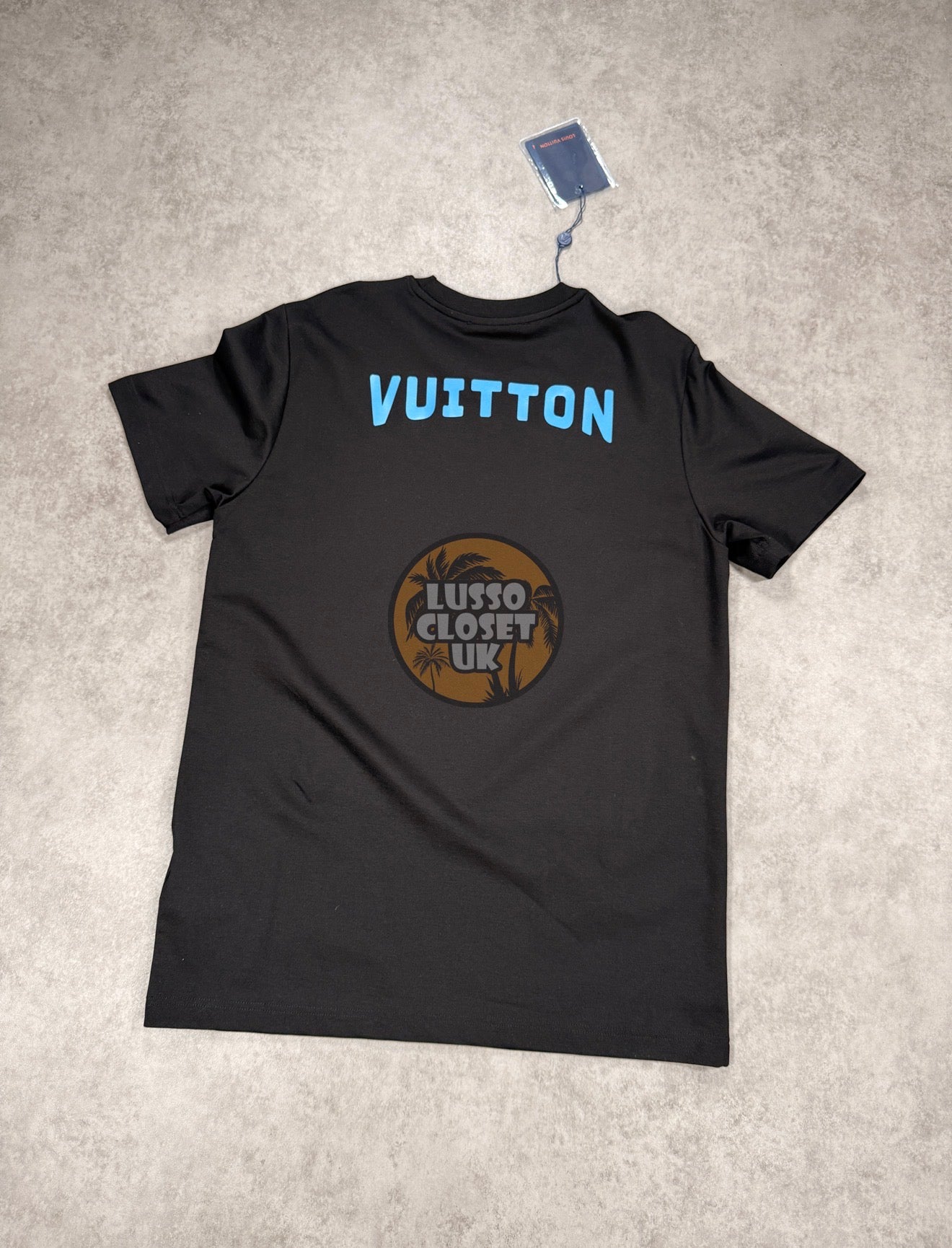 LSV - Black Blue Print T Shirt