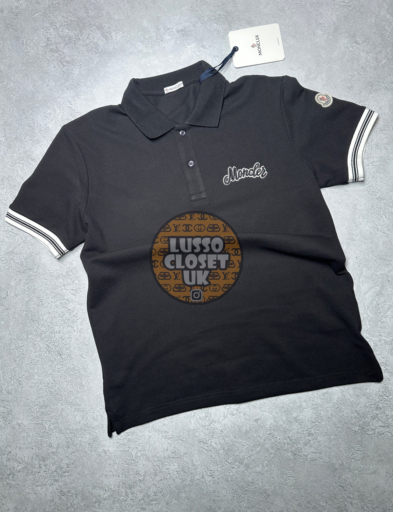 Mon - Black Sig Polo