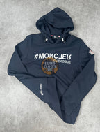 Mon - Navy Mirrored Hoodie