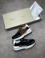 Bruno - Black & White Trainers