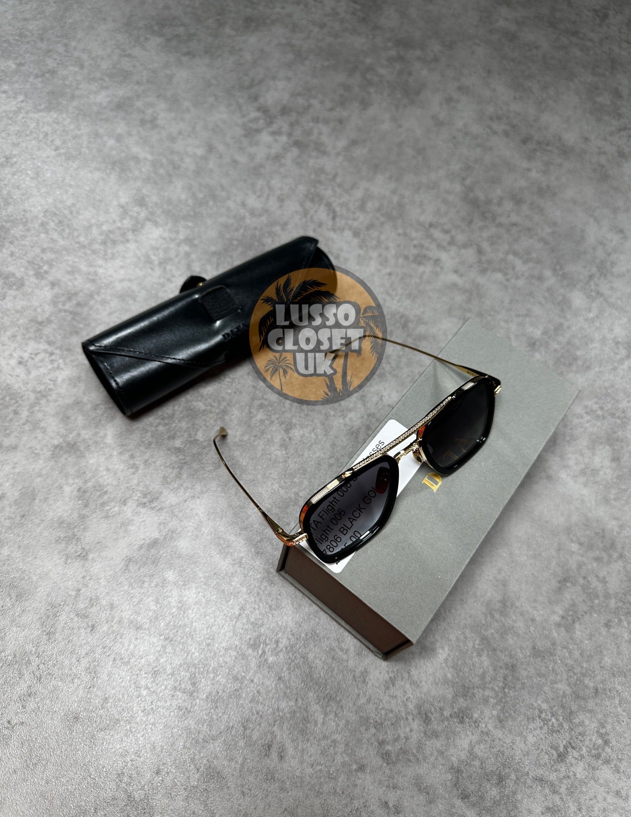 Dta - Gold & Black Flight Sunglasses