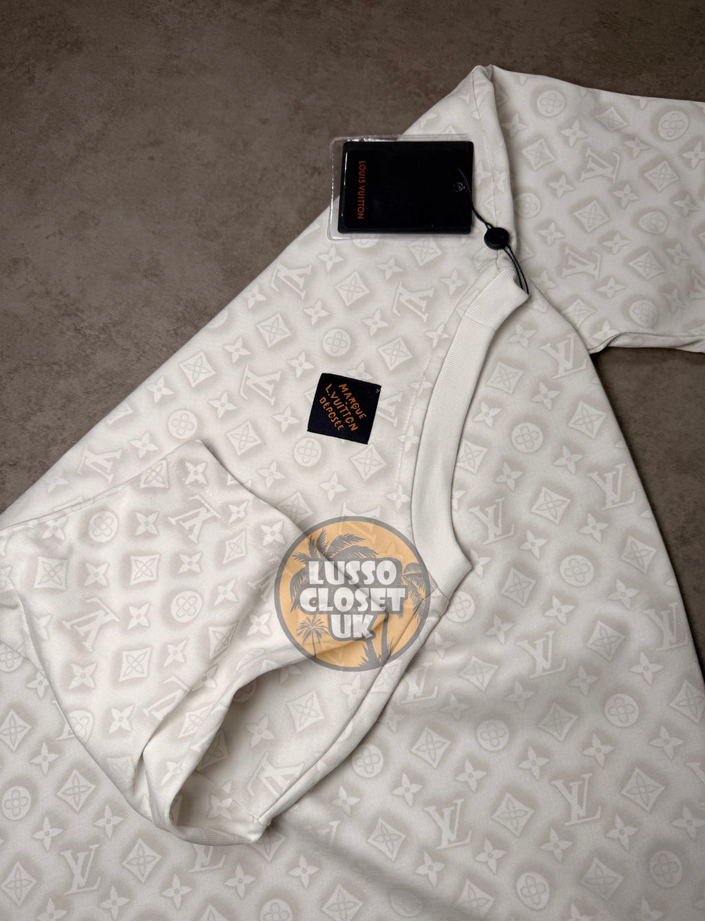 LSV - White Full Mono T Shirt