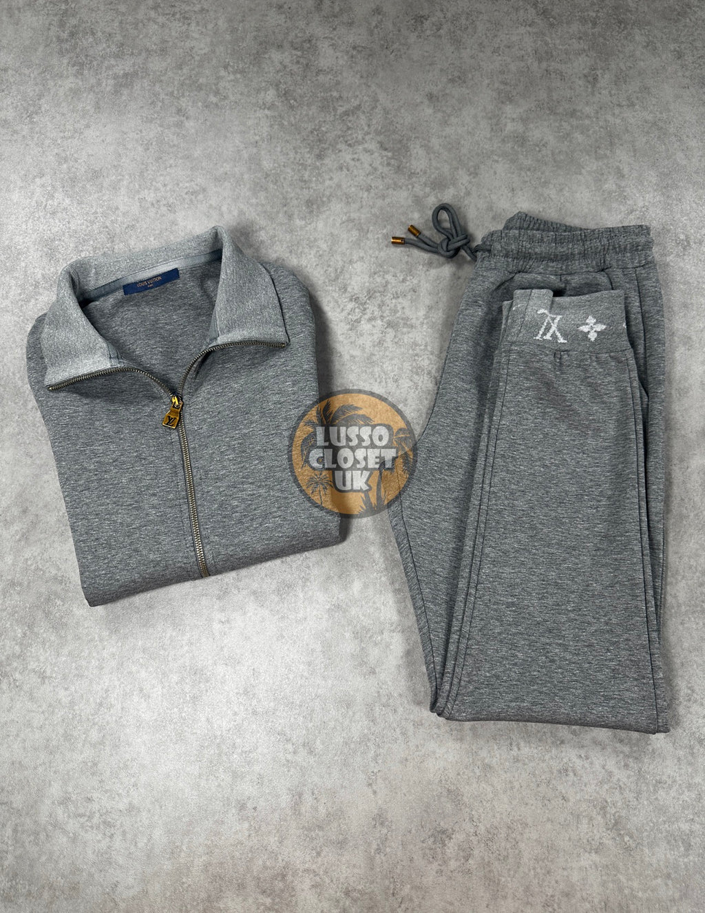 Lou - Grey Mono Tracksuit
